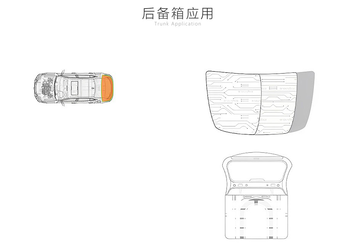 汽车后备箱降噪材料